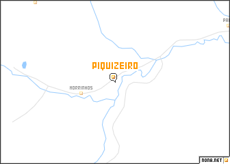 map of Piquizeiro