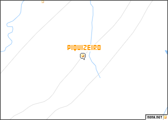 map of Piquizeiro