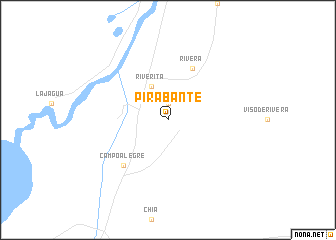 map of Pirabante