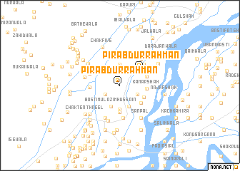 map of Pīr Abdur Rahmān