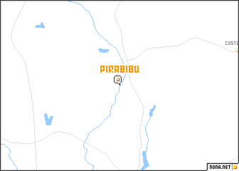 map of Pirabibu