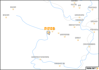 map of Pīr Āb