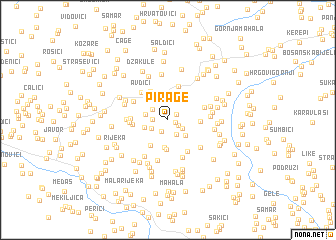 map of Pirage