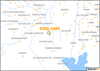 map of Pīral Khān