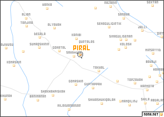 map of Pīrāl