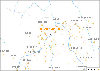 map of Piramarca