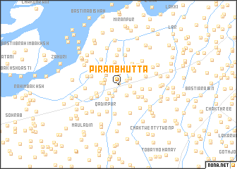 map of Piran Bhutta