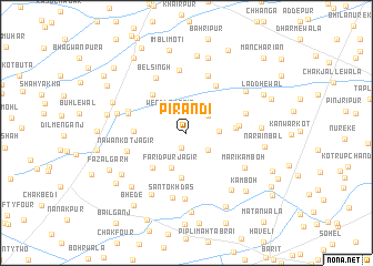 map of Pīrāndi