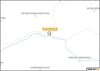 map of Piranga