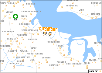 map of Pirang