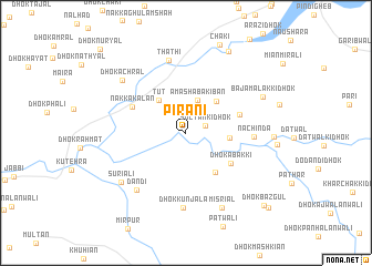 map of Pirāni