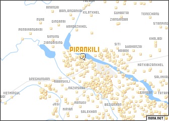 map of Pīrān Kili