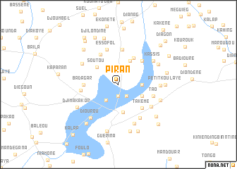 map of Piran