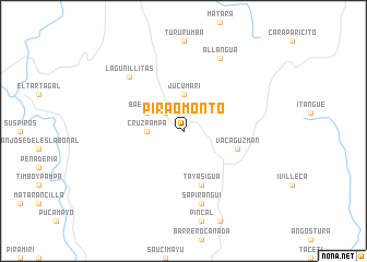 map of Piraomonto