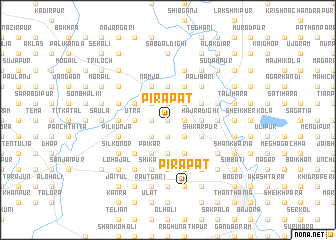 map of Pirāpāt