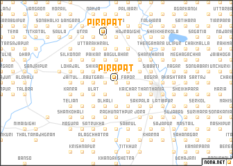 map of Pirāpāt