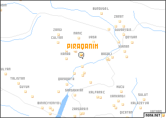 map of Pirǝqanım