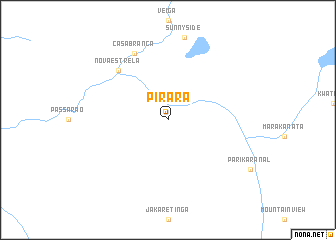 map of Pirara