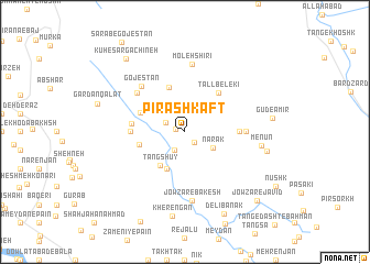 map of Pīr Ashkaft