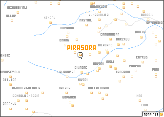 map of Pirǝsora