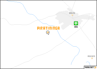 map of Piratininga