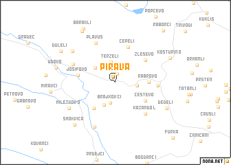 map of Pirava