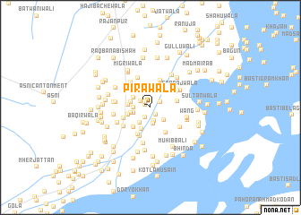 map of Pīrawāla