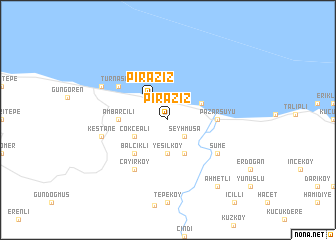 map of Piraziz