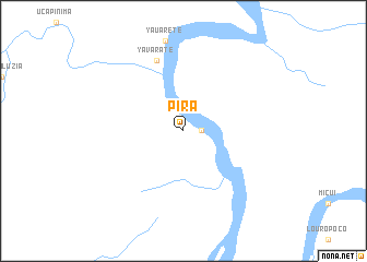 map of Pirá