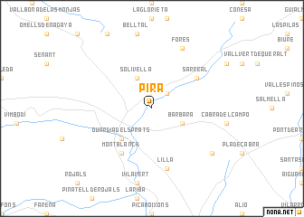 map of Pira