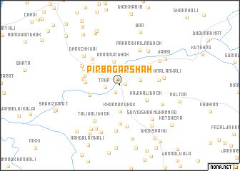 map of Pir Bagar Shāh