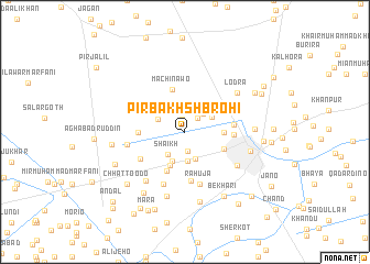 map of Pīr Bakhsh Brohi