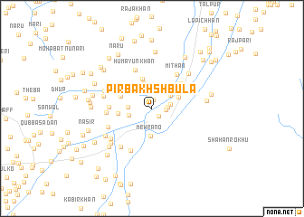 map of Pīr Bakhsh Bula