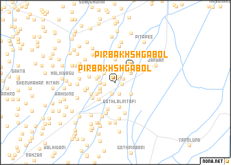 map of Pīr Bakhsh Gabol