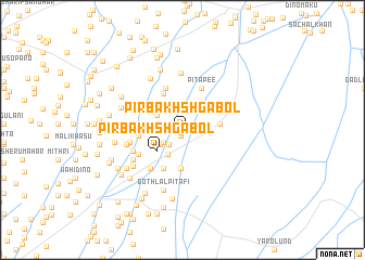 map of Pīr Bakhsh Gabol