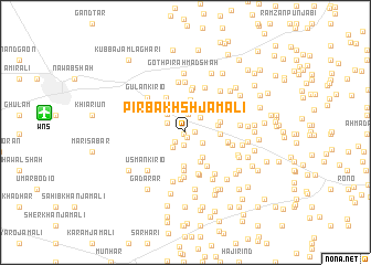 map of Pīr Bakhsh Jamāli