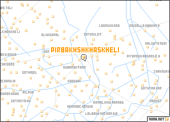 map of Pīr Bakhsh Khāskheli