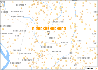 map of Pīr Bakhsh Mohāna