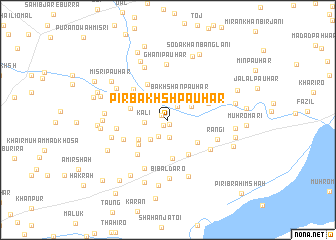 map of Pīr Bakhsh Pauhar