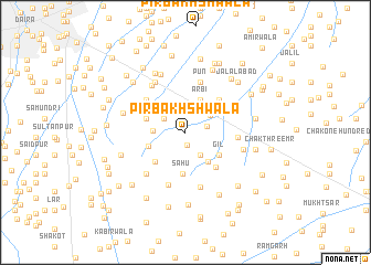 map of Pīr Bakhshwāla