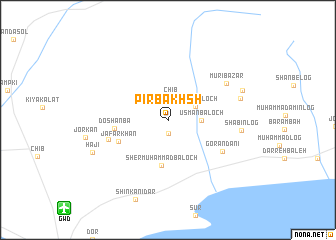 map of Pīr Bakhsh