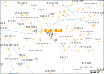 map of Pīr Bakhsh