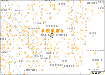 map of Pīr Buland