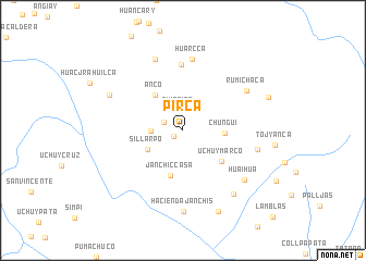 map of Pirca