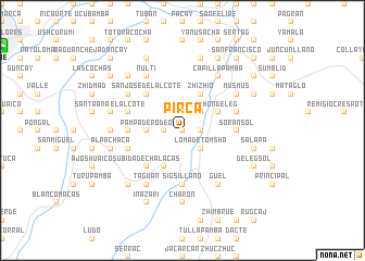 map of Pirca