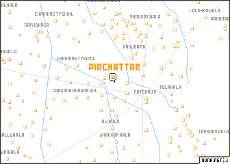 map of Pīr Chattar