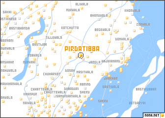 map of Pīr da Tibba