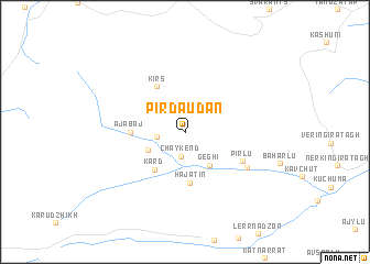 map of Pirdaudan