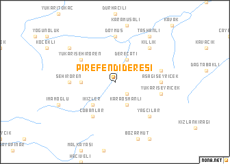 map of Pirefendideresi