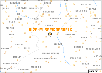 map of Pīreh Yūsefīān-e Soflá